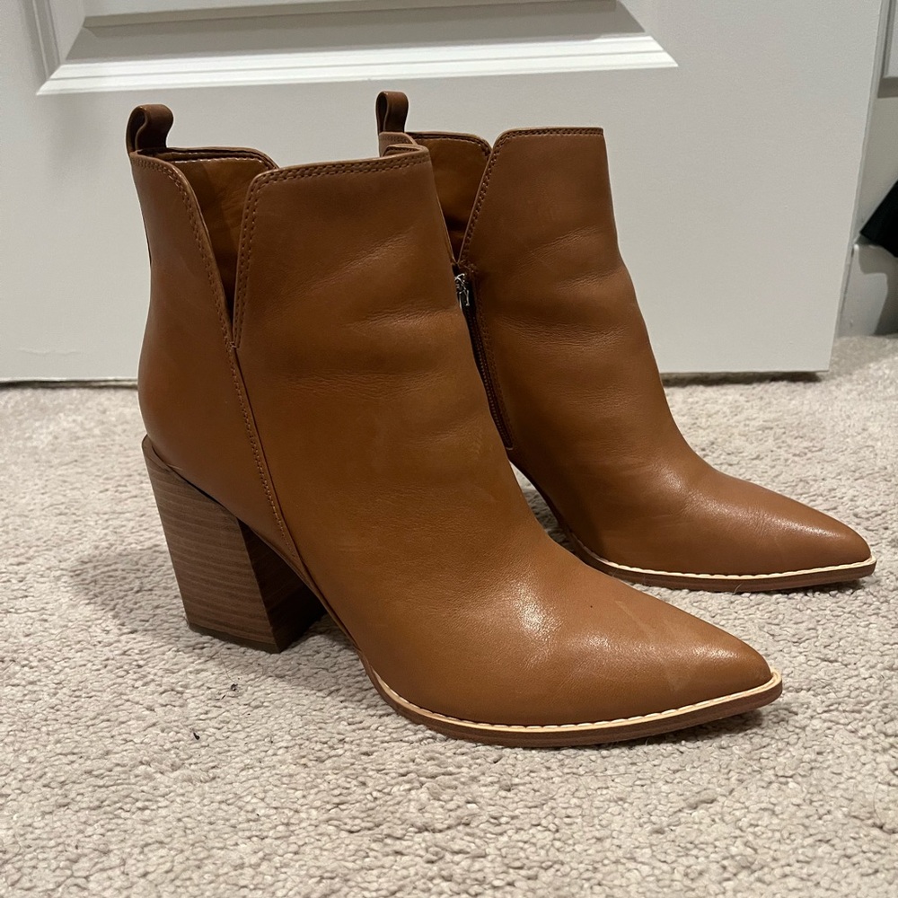 Nine West Birds Block Heel Booties